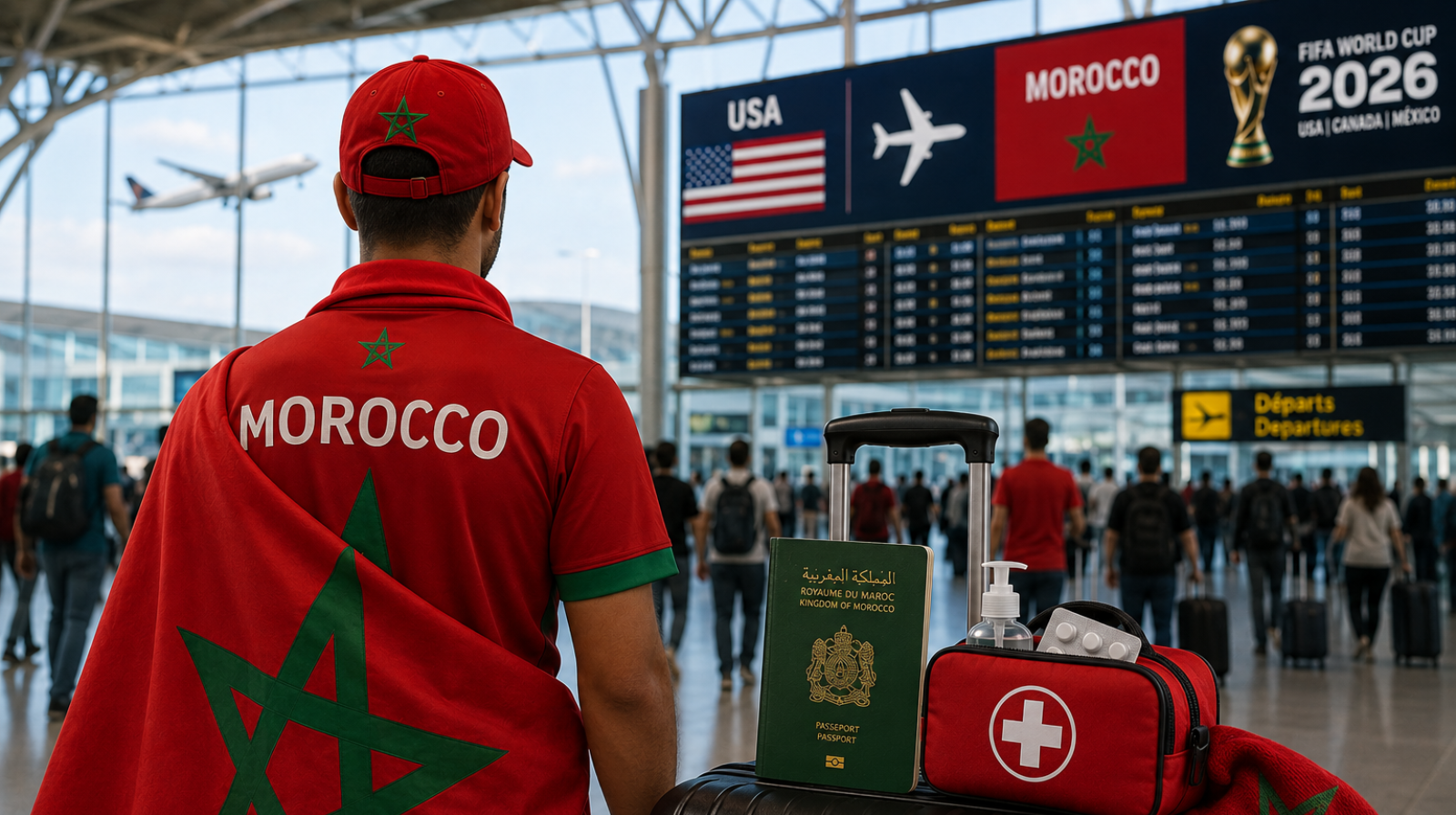 السفر إلى الولايات المتحدة لحضور كأس العالم 2026: 10 نصائح صحية أساسية قبل مغادرة المغرب